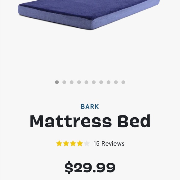 Bark Box Dog Bed Cover Size Medium - Picture 3 of 4